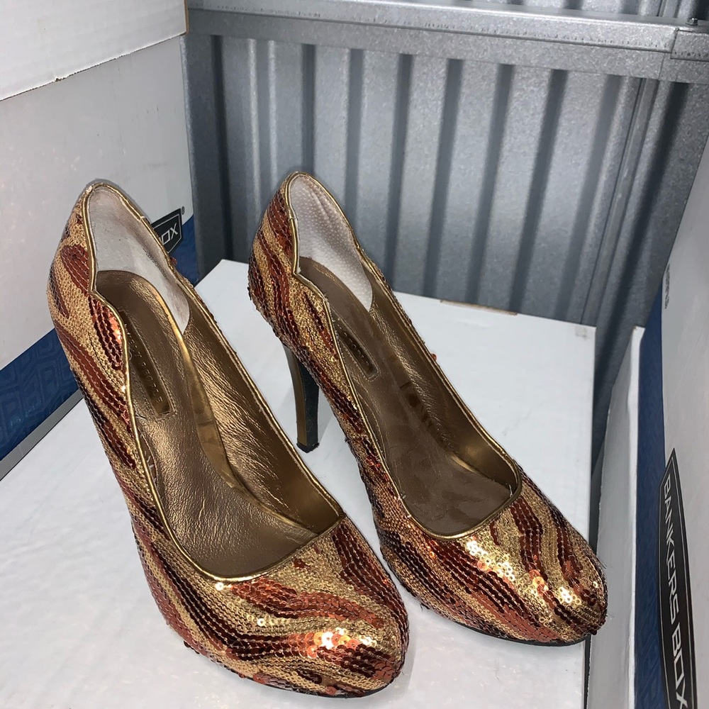 Sequined Heels - Picture 2 of 6